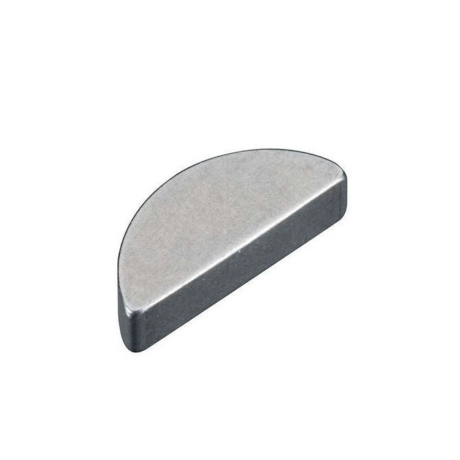 1049132 | KW-032-127-S3 (Each) --- Woodruff Keys - 3.18x12.7x5.2 mm 303 Stainless Steel - Stainless Steel 303 Similar to A2, 304, 18-8 Key