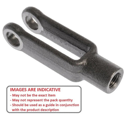 1203628 | YE-8RS (Each) --- Threaded Yoke Ends - 153.99x31.75x20.64 mm - Steel